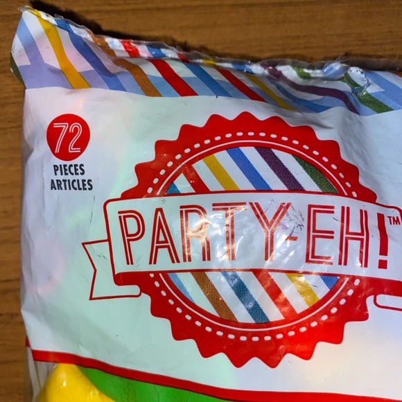 72 Piece Ballon Package - Multicolour - Picture 2 of 4